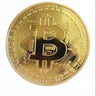 BHZ Coin BTC Physical Coin Bitcoin gold plate display collection souvenir gift lover Bitcoin litecoi