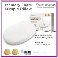 AUTUMNZ Memory Foam Dimple Pillow (Bantal Memori Bayi | With Tencel Cover | Pillow For Baby)