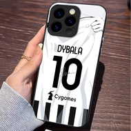 Paulo Dybala 10 for A.S. Roma Argentina Phone case for iPhone 16promax 15 plus Luxurious 14 2025 13 