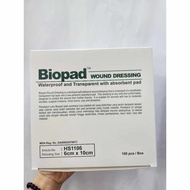 BIOPAD WOUND DRESSING 6cm x 10cm 100pcs/box