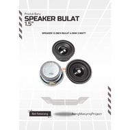 1.5 inch round 4 ohm 3 Watt Speaker
