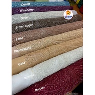 1/2 METER SEBASTIAN LACE // FULL SEQUENCE LACE // SUPER NICE SEQUENCE LACE