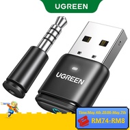 UGREEN Bluetooth5.3 Transmitter With 3.5mm Wireless Microphone aptX Adaptive for PS4/PS5/Switch/PC/E