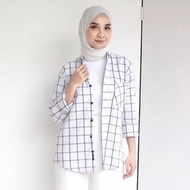 KEMEJA Women's long flannel shirt, best seller flannel shirt