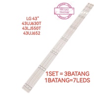 LG 43UJ630T  43LJ550T 43UJ652 43UJ630 LED TV BACKLIGHT
