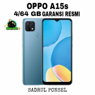 HP OPPO A15s 4/64 GB - OPO A 15 S RAM 4GB ROM 64GB GARANSI RESMI HITAM