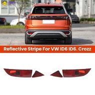 Car Rear Bumper Fog Lamp Lights Reflector Reflective Stripe  ID6 ID6. Crozz