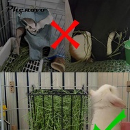 [Phenovo] Hay Feeding Station for Rabbits, Hay Feeding Stand, Multifunctional, Less Waste, Feed Hold