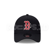 BOSTON Black Red Embroidery 9forty A-Frame adjustable