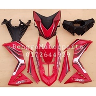 Rs150 V1&amp;V2 Cover Set Custom Merah