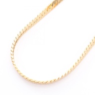 【二手】GIVENCHYG Logo GP（鍍金）項鍊 女士二手 A