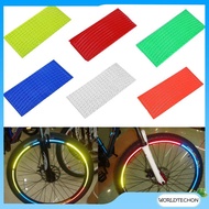 Fluorescent MTB Bike Bicycle Sticker Cycling Wheel Rim Reflective Stickers Decal