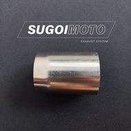 Pipa Sambungan Knalpot Pipa Sok Silencer Slip On Diameter 38 mm - 39 mm