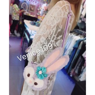 Disney Venice Japan Online Daigou Hong Kong Disneyland~Stella Bunny Stella Lou Portable Crossbody Back Three-Purpose Small Bag