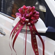 Wedding Car Pull Flower Ribbon, Wedding Reception, Wedding Car Decoration, Float, Side Car Layout, Wedding Supplies, Car