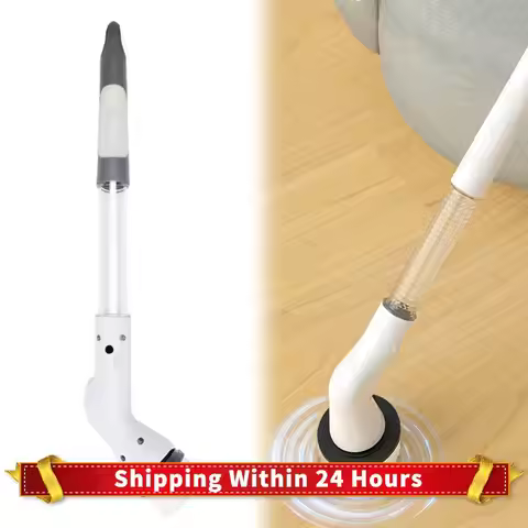 Electric Spin Scrubber Cleaning Brush Cordless Shower Scrubber Waterproof with 5 Replaceable Brush H