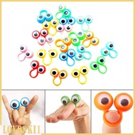 [Lovoski1] Eyes Finger Puppets Googly Eyes Rings for Children Goodie Bag Fillers Kids