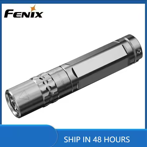 Fenix SILVGLOW mini Keychain Flashlight Stainless steel AAA torch