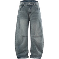 กางเกงยีนส์ขากว้างผู้ชาย Baggy อเมริกัน Streetwear อินเทรนด์ OVERSIZE DENIM กางเกงแฟชั่น VINTAGE หลว