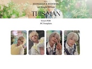 收 seventeen JxW jeonghan 特典小卡