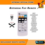 Universal Ceiling Fan Wall Fan Remote Control Replacement Huayu RM-F989V REMOTE KIPAS