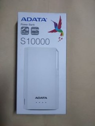 ADATA威剛 S10000 10000mAh 薄型行動電源(珍珠白)