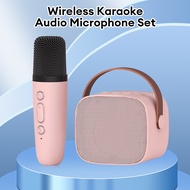 Portable Karaoke System Wireless Handheld Microphone Mini Bluetooth Speaker DSP Dual Noise Reduction Karaoke Machine Music Singing Party
