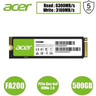 Acer FA200 M.2 PCIe 4x4 NVMe 2.0 SSD (500GB / 1TB )