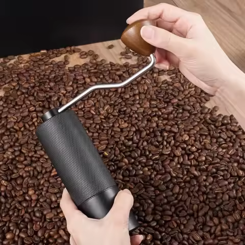 Manual coffee grinder machin manual espresso burr hibrew electric itop grinder espresso stainless st