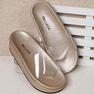BELLEZA YUK - SERA SANDAL WANITA WEDGES TINGGI 5CM SIZE 36 - 40 CASUAL SENDAL PLATFORM BELLEZZA 37 3