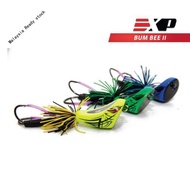 High quality►EXP Bum Bee 2 Jump Frog Wood Snakehead Fishing Lure