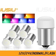 C IUSIU 4Pcs 12V 24V P21w Led Bulb 1156 1156 1157 Strobe Flash Ba15s Bay15d R5w R10w P21/5W Truck Br
