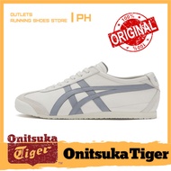 Onitsuka Mexico 66 【Outlets Running Shoes】100% Authentic Oatmeal retro casual low-top tiger sneakers shoes