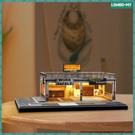 [lswbd] 1/64 Parking Lot Display Case 1/64 Diorama Car Display Case Simulation
