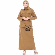MFS Young khaki women's civil servant uniform, civil servant suit, young khaki civil servant uniform