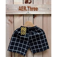 AER Three Checked Children's Underpants / DAILY SHORTS FOR BOYS aged 6 months to 7 years