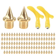 120Pcs 1/4 Inch Track Spikes for Track ShoesReplacement Spikes for Country Short Running Shoes with