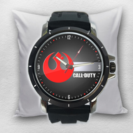 Jam Tangan Pria Rubber Custom Star Wars Rebel Alliance