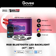 Govee RGB Bluetooth LED TV Backlights for 46-60 inch TV LED Light Lampu Hiasan Lampu LED