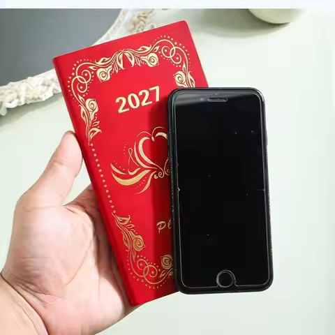 New 2027 Portable A6 Daily Planner Calendar Diary Notebooks 365 Time Management Planner
