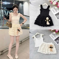 Luxurious women's summer set, luxurious women's clothing set NEW LAUNCHED MODEL hot trend ruffled zi
