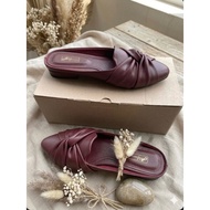 Bustong sandals /Wanita mules sandals/ flat sandals code 021