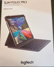 Logitech Slim Folio Pro 藍芽鍵盤保護殼 (iPad Pro 第1 &amp; 2代用 11吋)