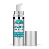 Watts Beauty Amazing Boost Ultra Hydrating Hyaluronic Serum - Oil Free Face Moisturizer 1 oz
