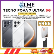 Tecno Pova 7 Ultra 5G (12GB+256GB) Smartphone | 1 Year TECNO Malaysia Warranty