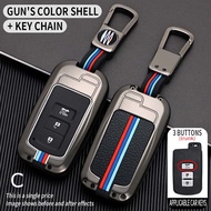 【Available】Zinc Alloy Car Remote Key Case For Toyota Altis/Camry/Harrier/Sienta/Wish/Prius Keyless Remote Car Key Cover Casing Harrier 2014-2018 2008-2021