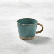 日本美濃燒 - 細刻紋馬克杯 - 天藍