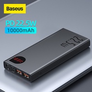 Baseus Power Bank 10000mAh with 20W PD Fast Charging Powerbank Portable Battery Charger PoverBank Fo
