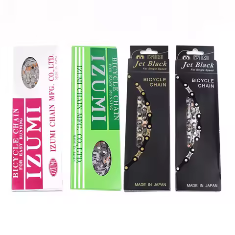 IZUMI Fixie Track Cycling Single Speed Bike Chain Steel 1/2*1/8*100 Links Fixed Gear Bicycle Chain