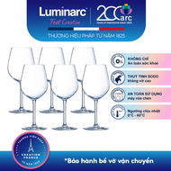 Bộ 6 Ly Rượu Vang TT Luminarc Maine 270ml - LUMAV4225